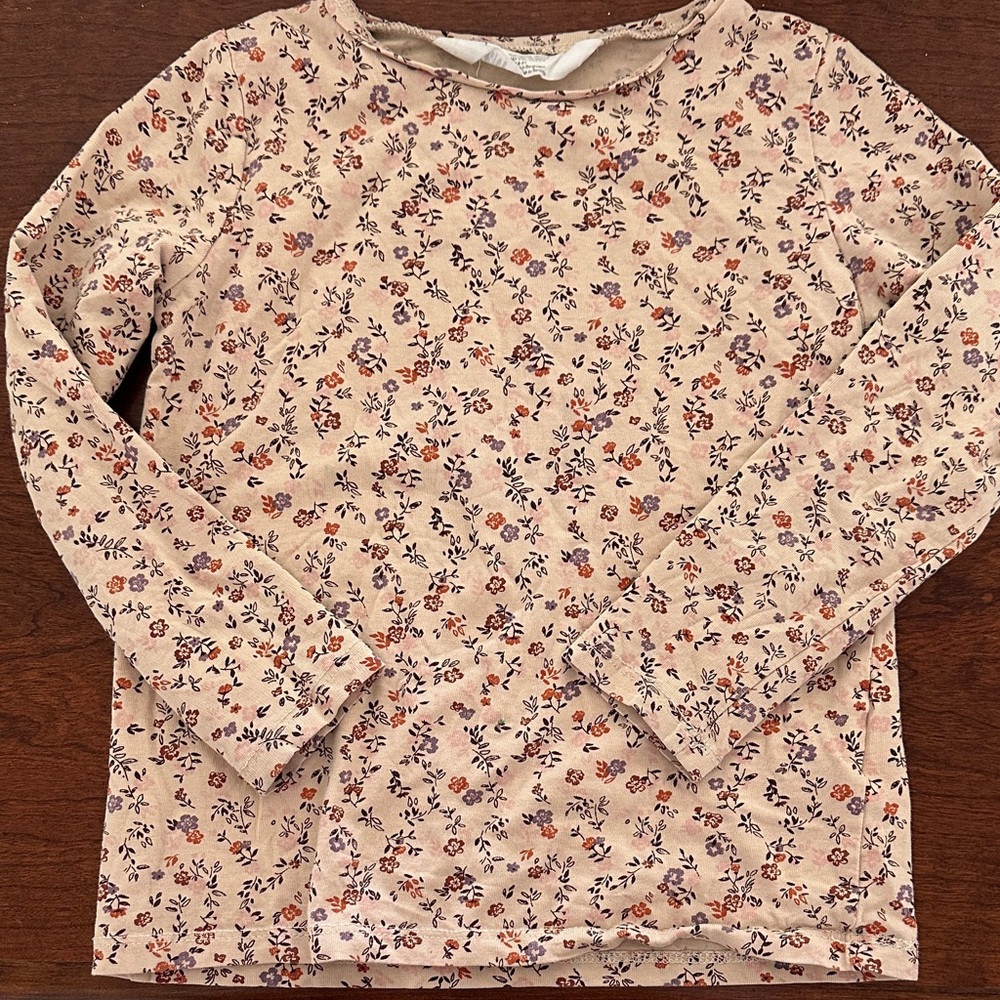 H&M girls floral top